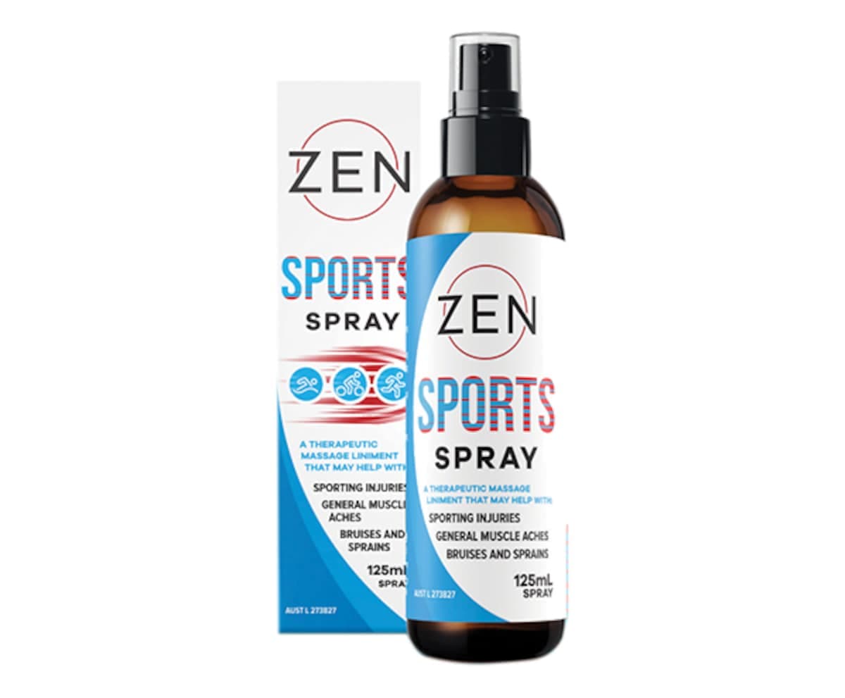 Zen Sports Massage Liniment Spray 125Ml