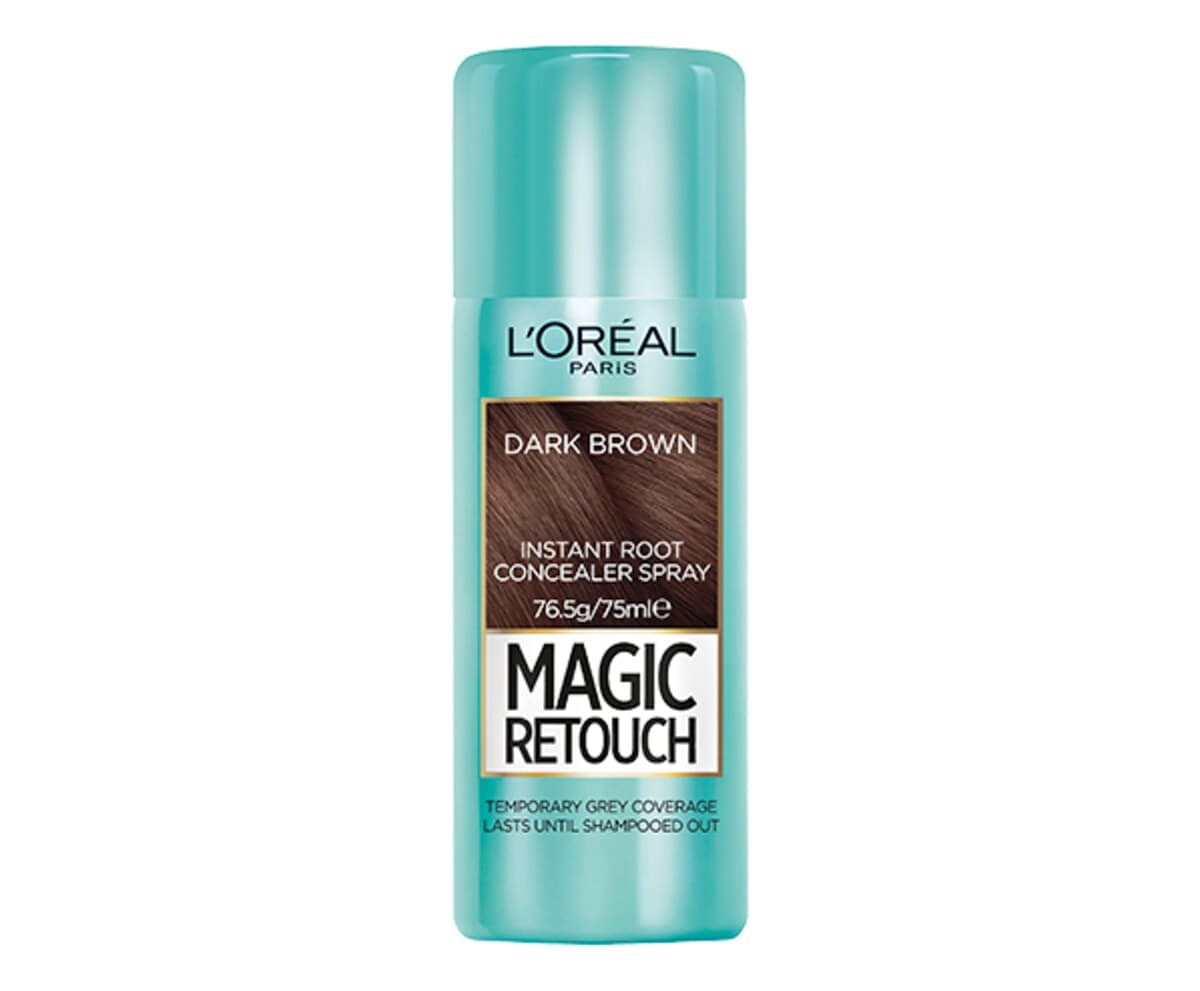 L'Oreal Magic Retouch Temporary Root Concealer Spray Dark Brown 75Ml