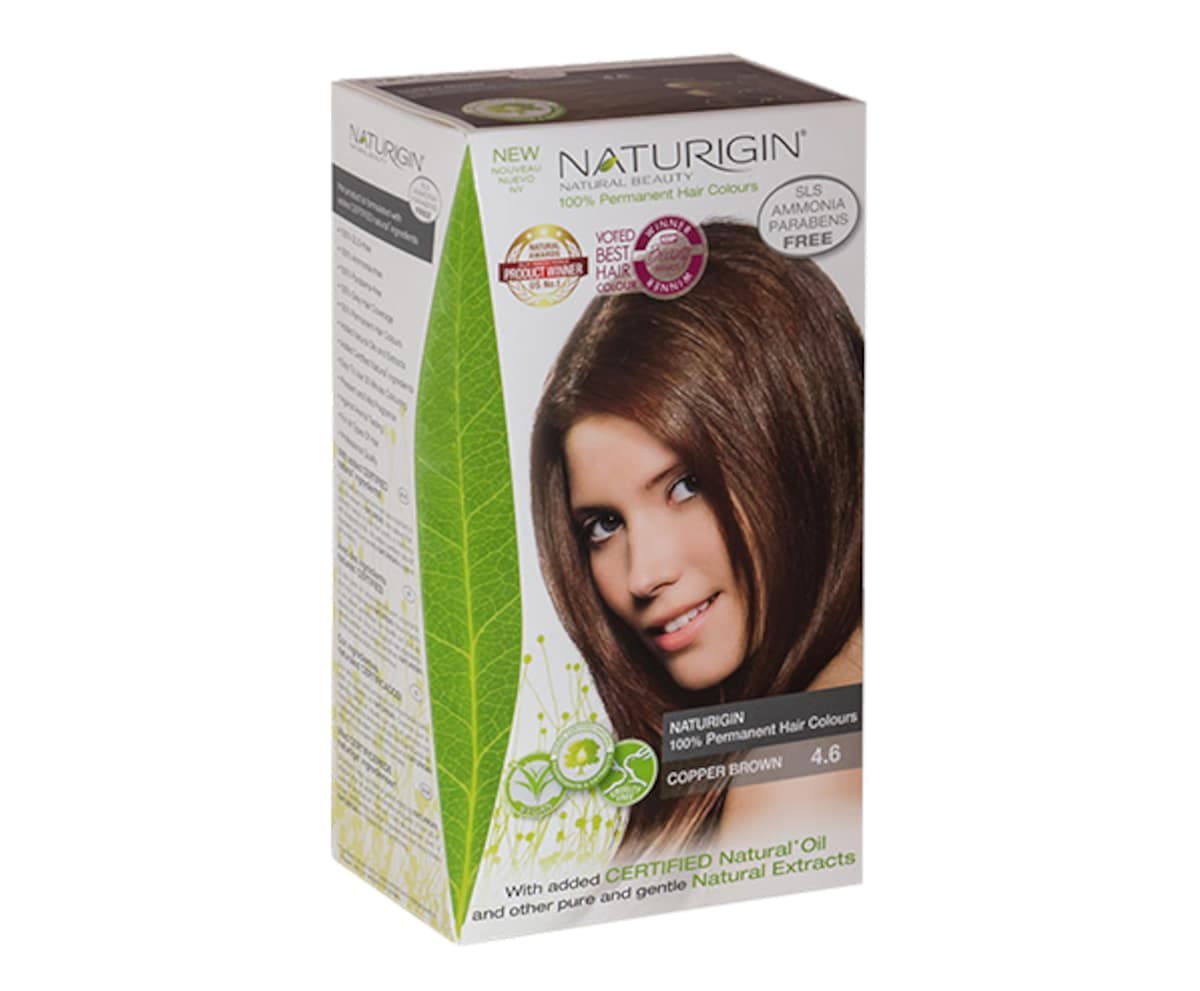 Naturigin 4.6. Copper Brown Natural Permanent Hair Colour