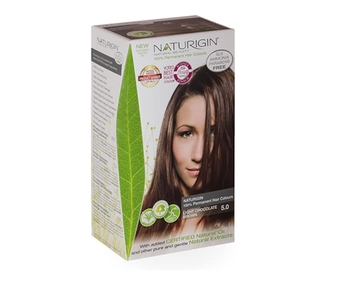 Naturigin 5.0 Light Chocolate Brown Natural Permanent Hair Colour