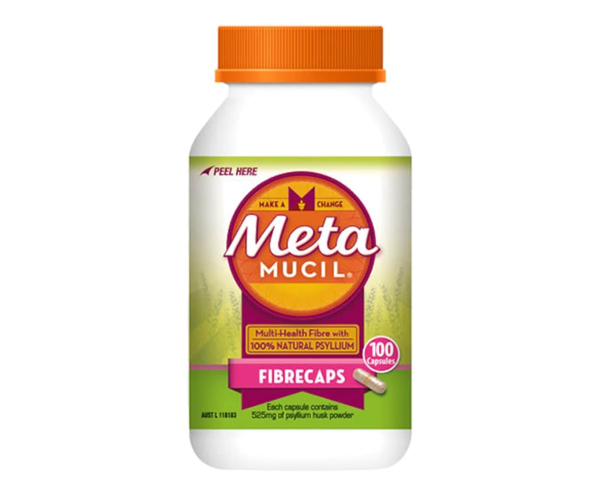 Metamucil Fibre Supplement 100 Fibrecaps