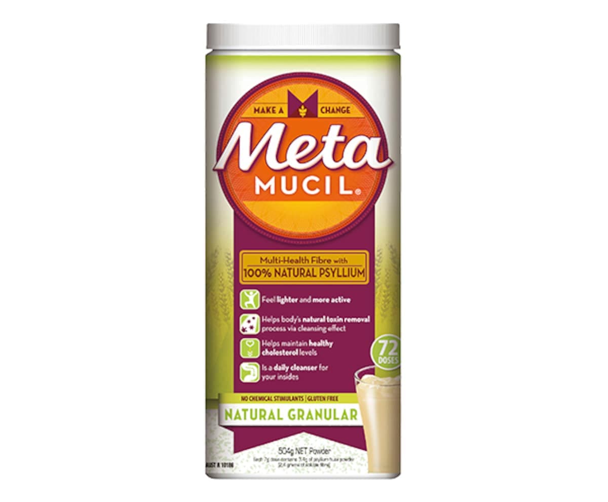 Metamucil Fibre Supplement Natural Granular 504G