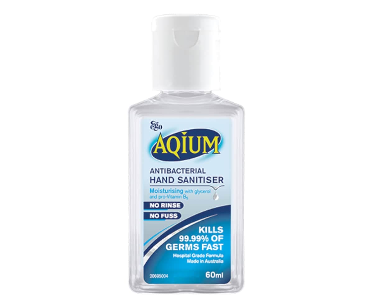 Ego Aqium Antibacterial Hand Sanitiser 60Ml