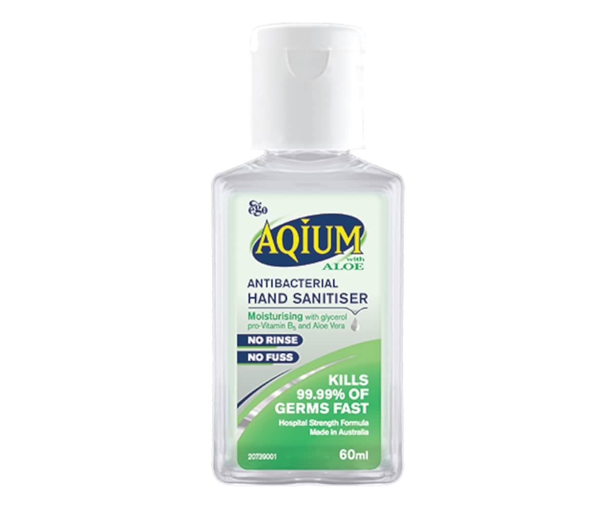 Thumbnail Ego Aqium Antibacterial Hand Sanitiser With Aloe 60Ml