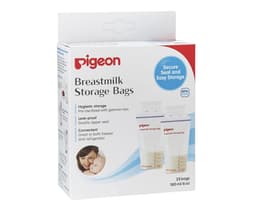 Pigeon Breast Milk Storage Bags 25 Pack