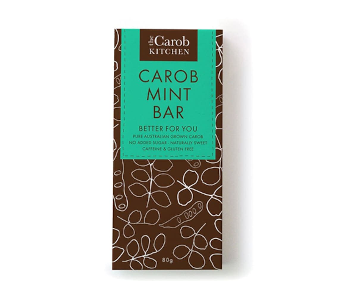 The Carob Kitchen Carob Mint Bar 80G