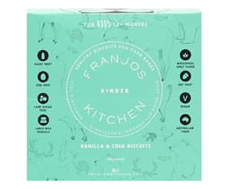 Franjos Kitchen Kinder Vanilla & Chia Biscuits 140G