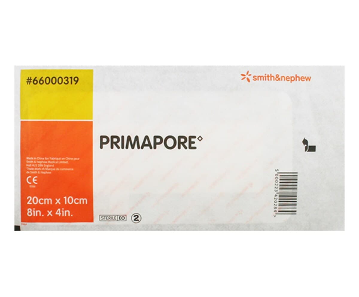 Primapore Flexible Fabric Dressing 20Cm X 10Cm Single By Smith & Nephew