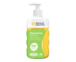 Cancer Council Sunscreen Sensitive SPF50+ 200ml