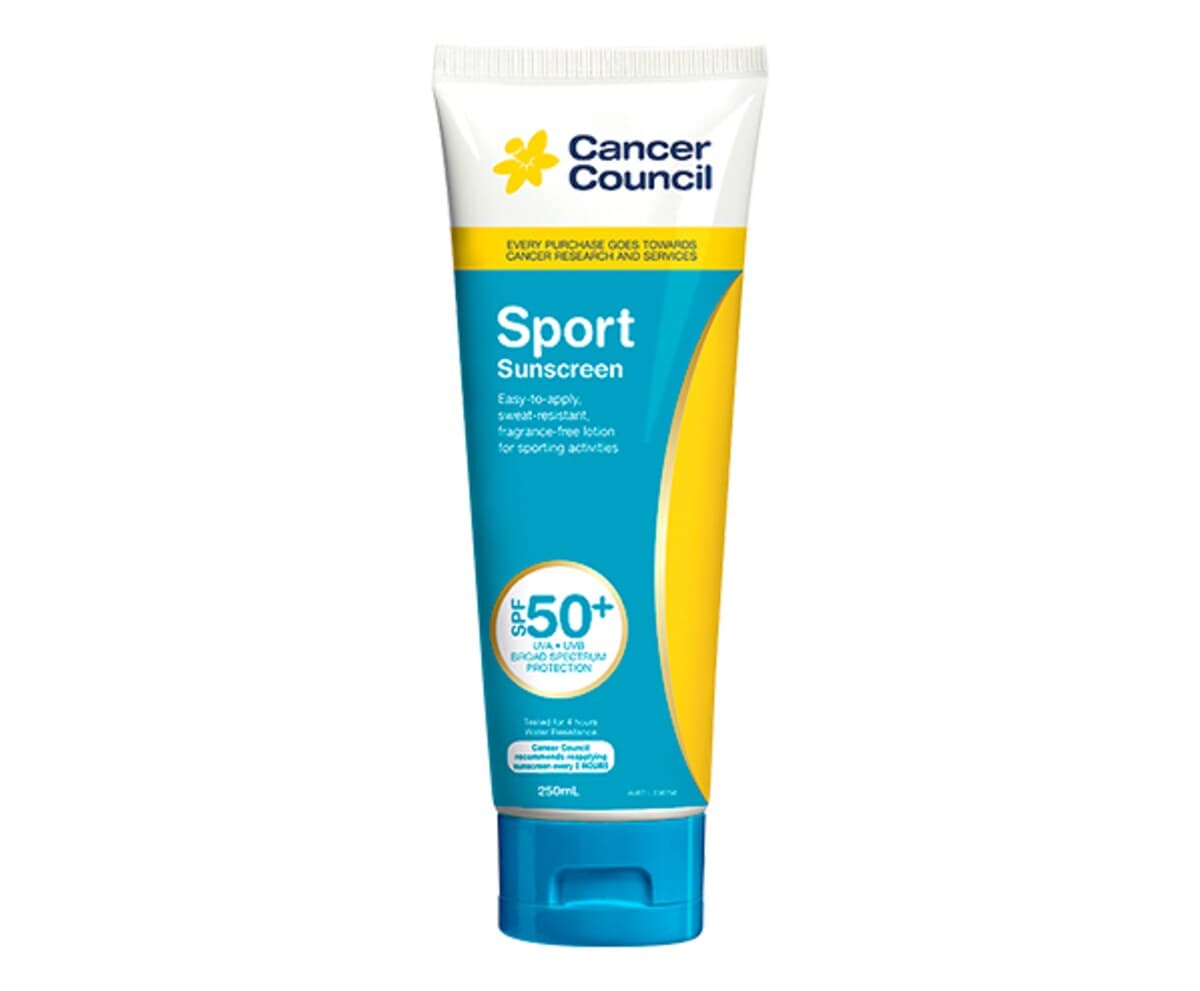 Cancer Council Sunscreen Sport Dry Touch & Sweat Resistant Lotion SPF50+ 200ml