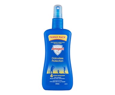 Aerogard Odourless Insect Repellent Pump Spray 250Ml