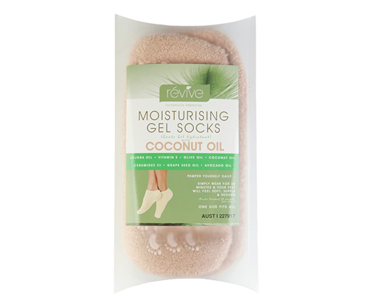 Revive Moisturising Gel Socks With Coconut 1 Pair