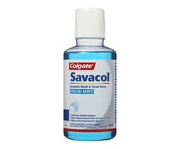 Savacol Antiseptic Mouth & Throat Rinse Fresh Mint 300Ml