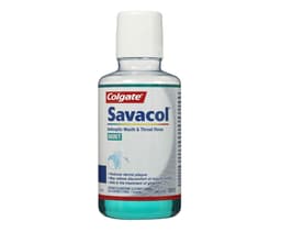 Savacol Antiseptic Mouth & Throat Rinse Mint 300Ml