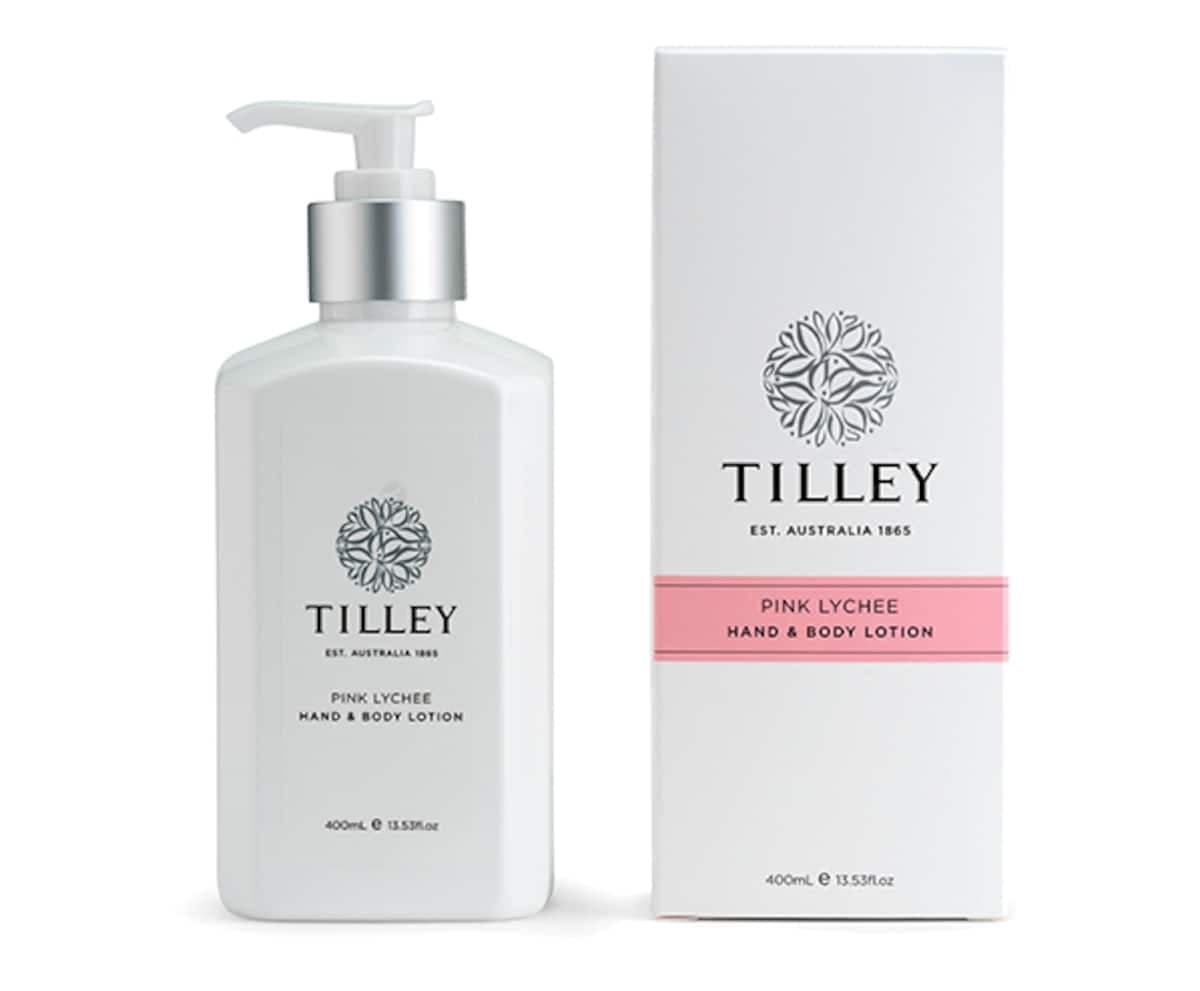 Tilley Body Lotion Pink Lychee 400Ml