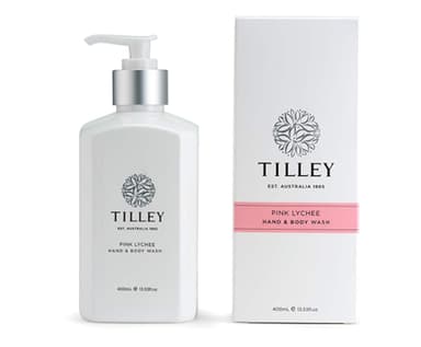 Tilley Body Wash Pink Lychee 400Ml