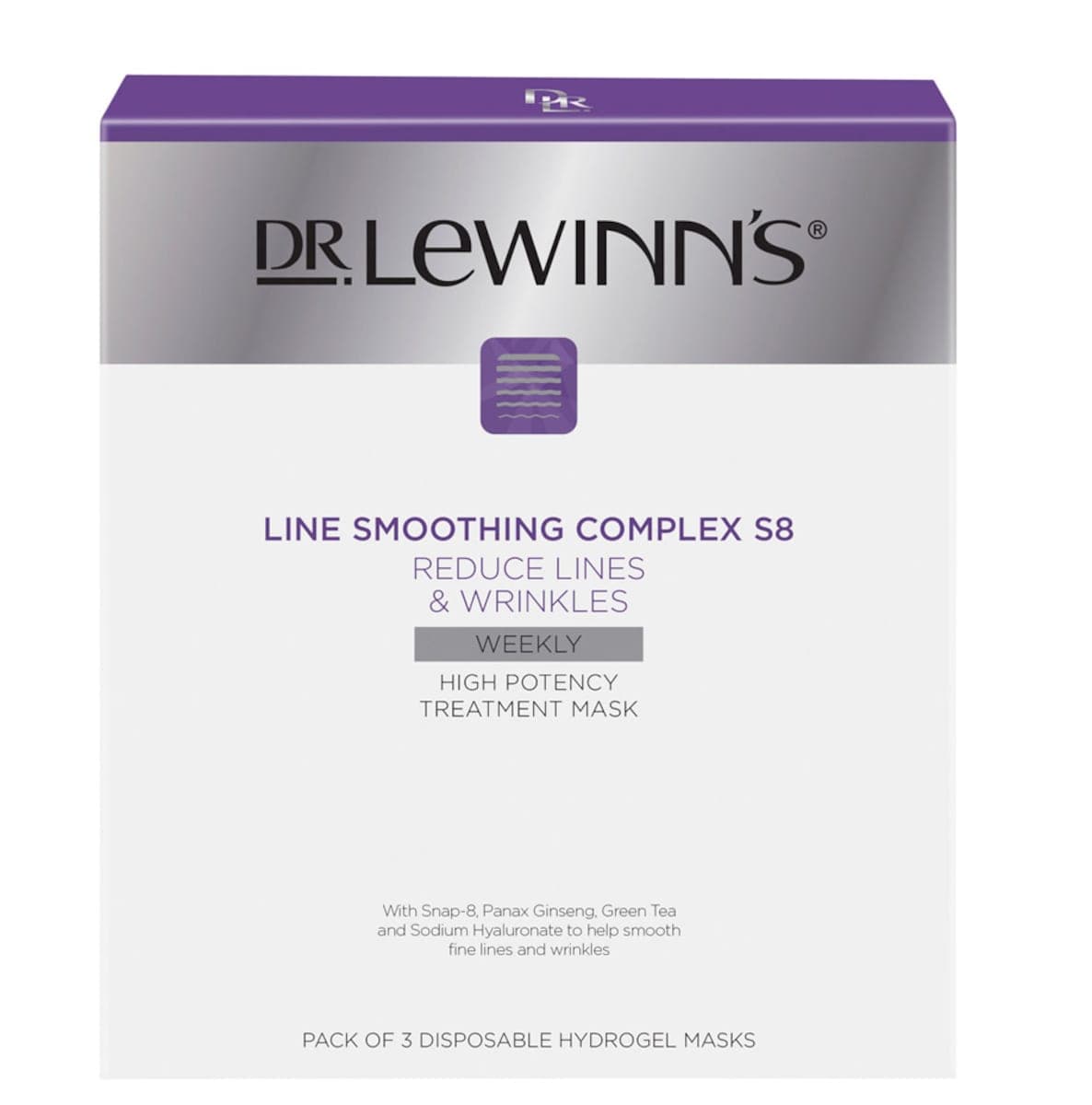 Thumbnail Dr Lewinns Line Smoothing Complex S8 Treatment Mask X 3