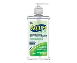 Ego Aqium Antibacterial Hand Sanitiser With Aloe 375Ml