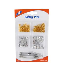 Good Things 5 Assorted Sizes 100 Safety Pins