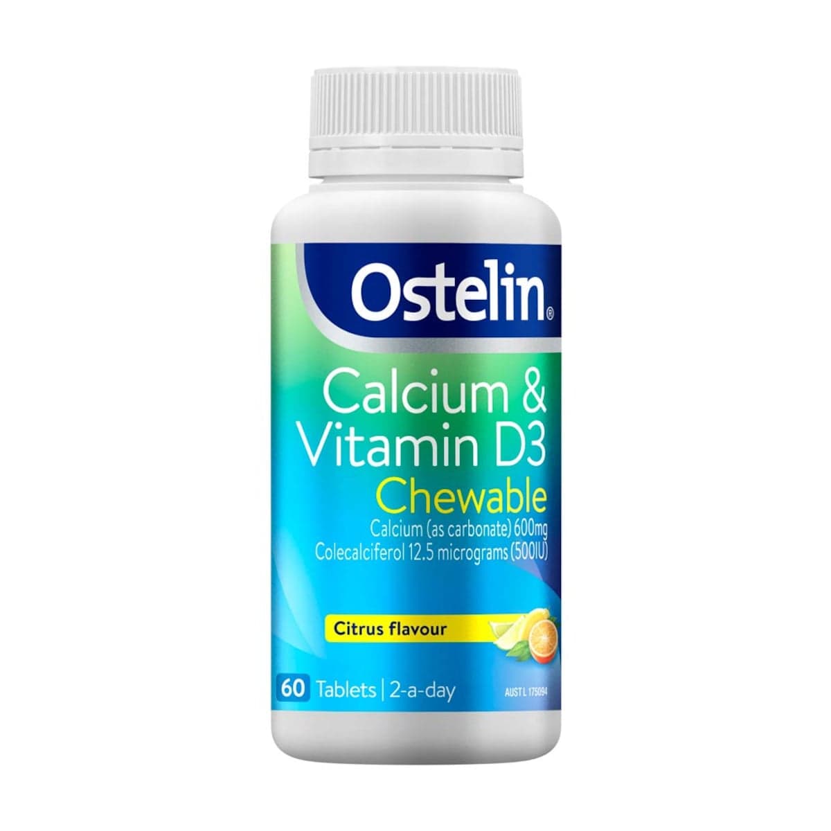 Ostelin Vitamin D & Calcium Chewable 60 Tablets