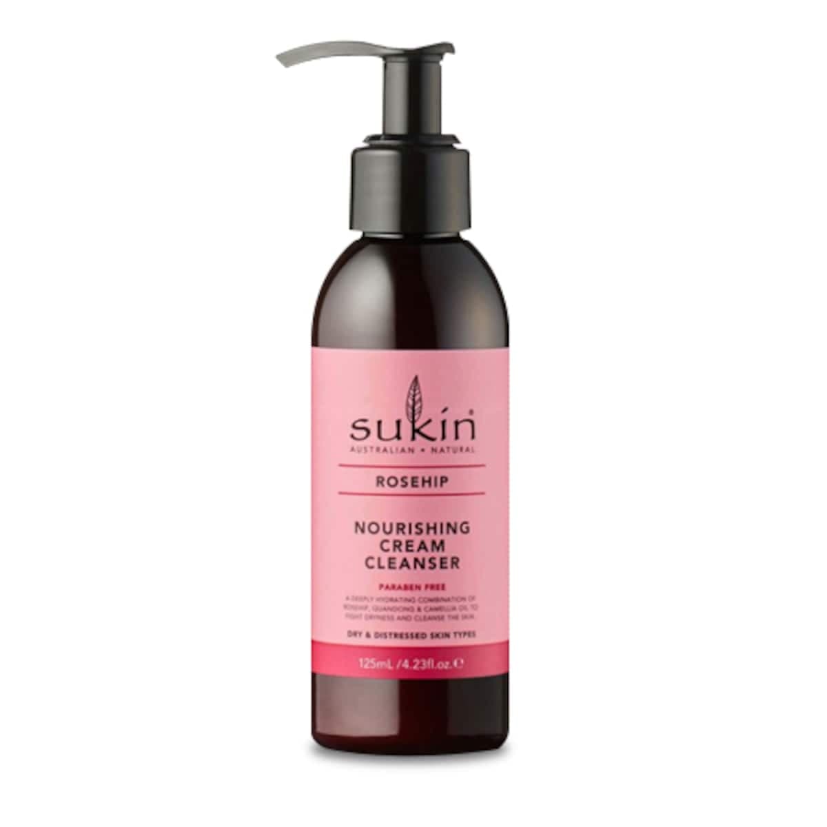 Sukin Rosehip Nourishing Cream Cleanser 125Ml