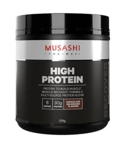 Musashi High Protein Powder Chocolate Milkshake 375G