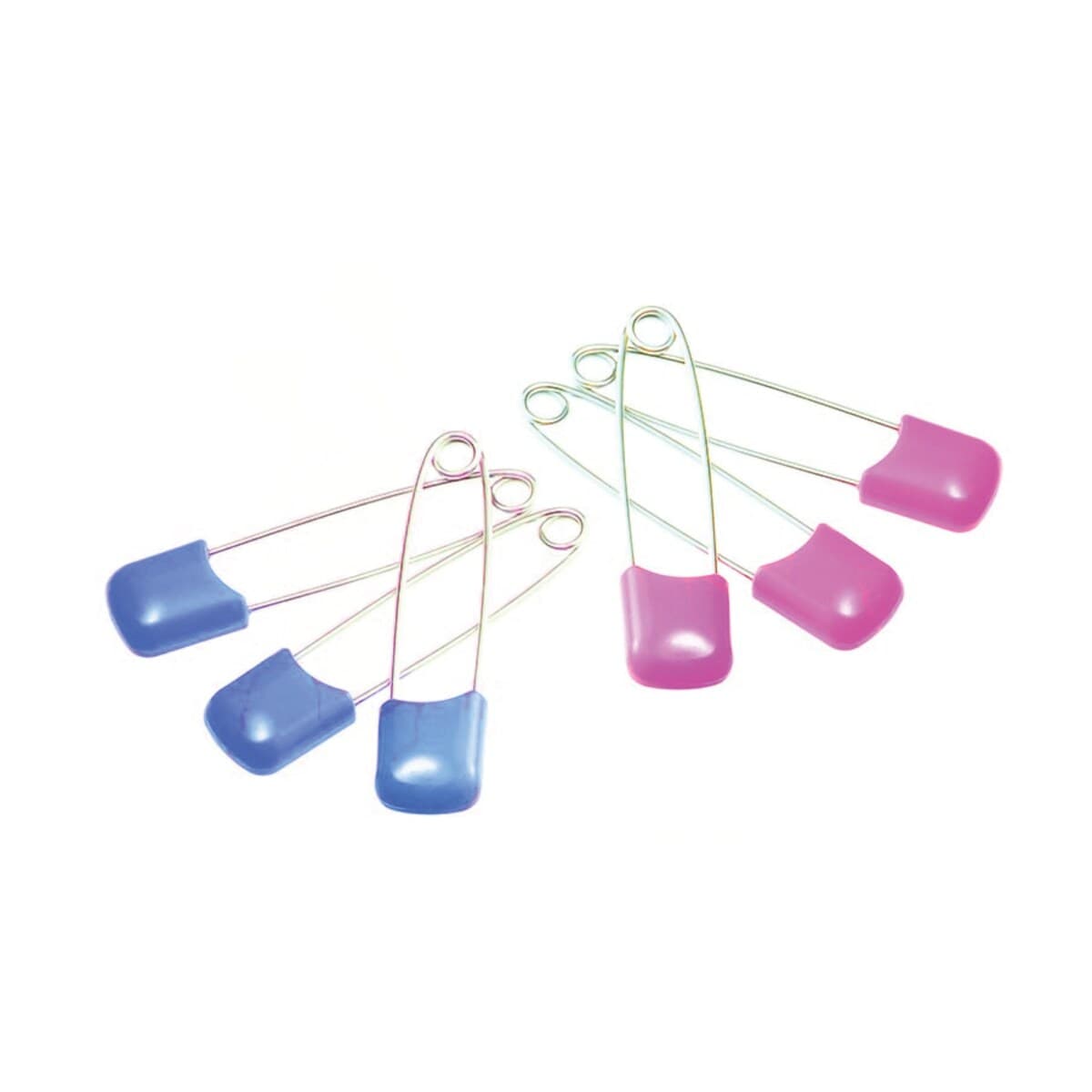 Thumbnail Pigeon Baby Safety Pins 6 Pack (Colours Selected At Random)