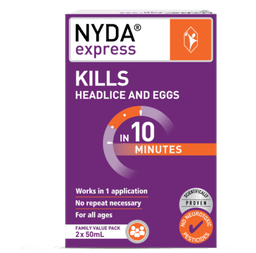 Nyda Express Head Lice Treatment 2 X 50Ml