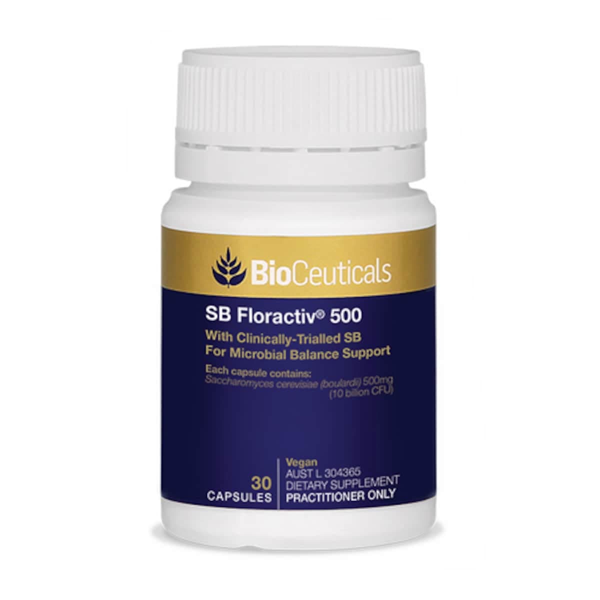 Bioceuticals Sb Floractiv 500 30 Capsules