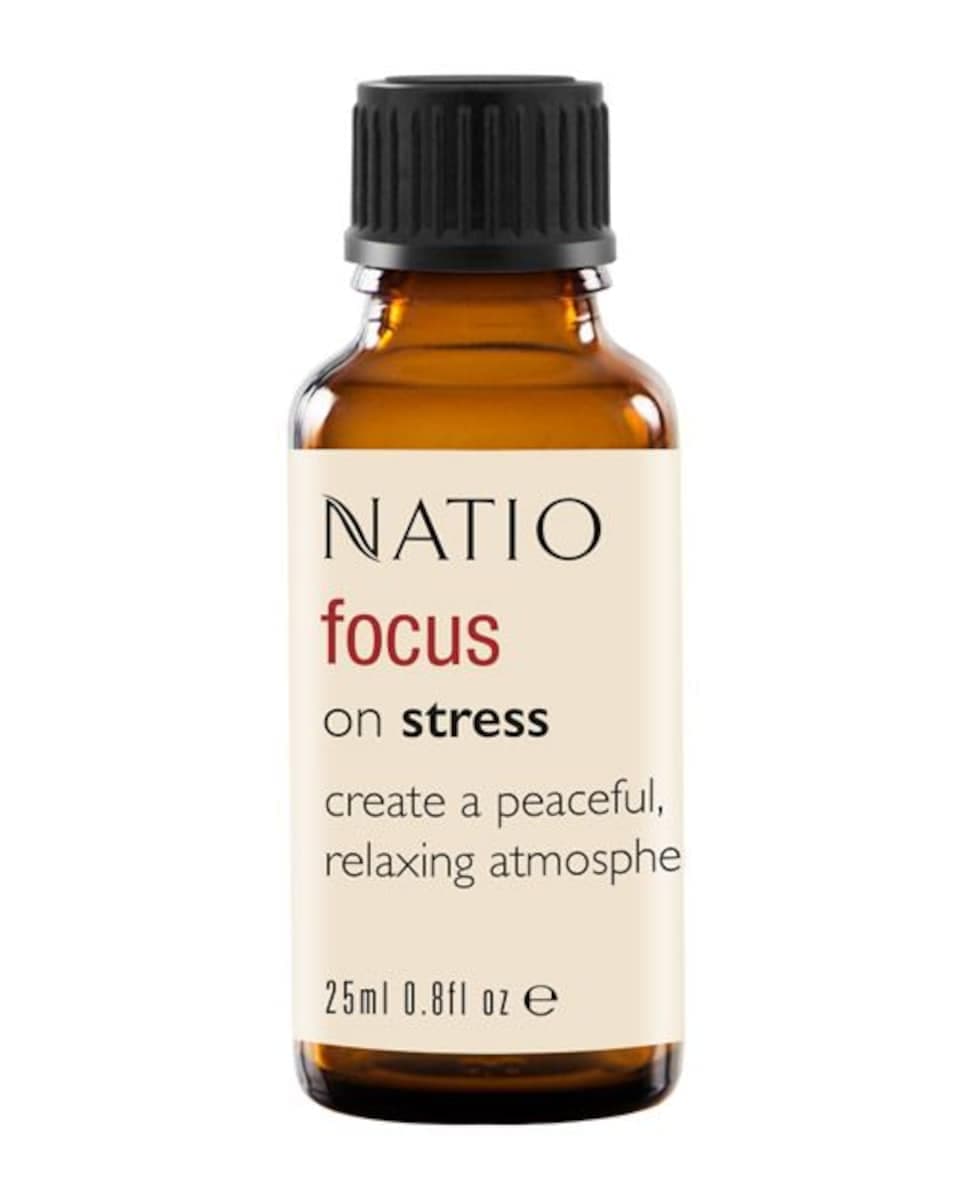 Natio Focus On Stress Pure Essential Oil Blend 25Ml