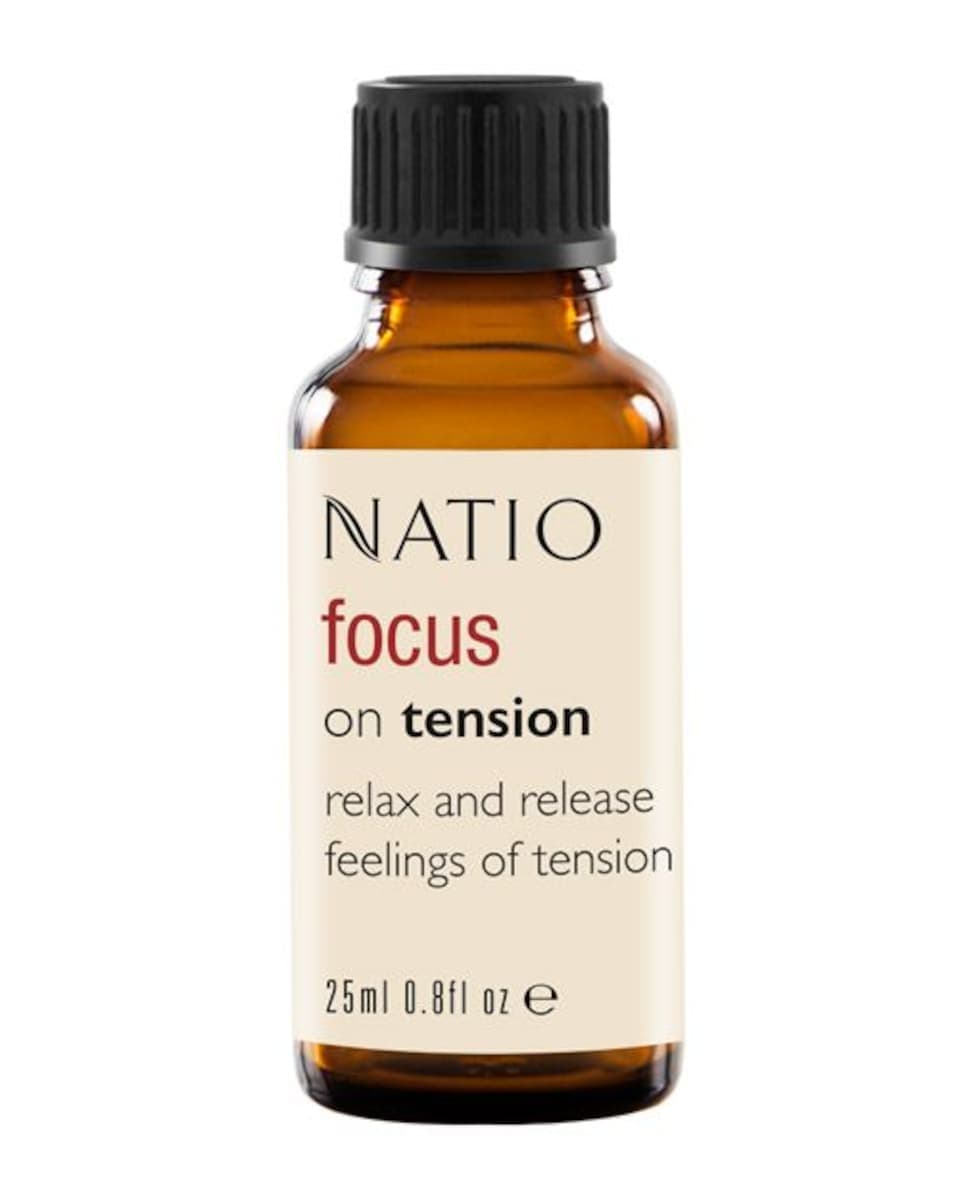 Natio Focus On Tension Pure Essential Oil Blend 25Ml