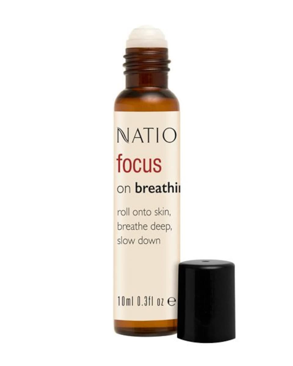 Thumbnail Natio Focus On Breathing Pure Essential Oil Blend Roll-On 10Ml