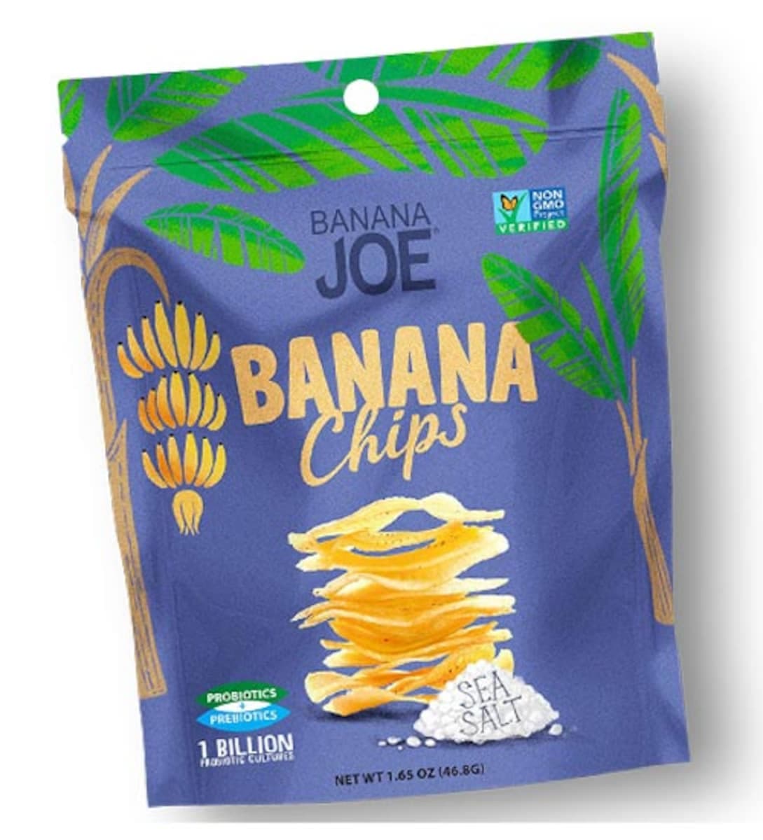 Banana Joe Banana Chips Sea Salt 46.8G