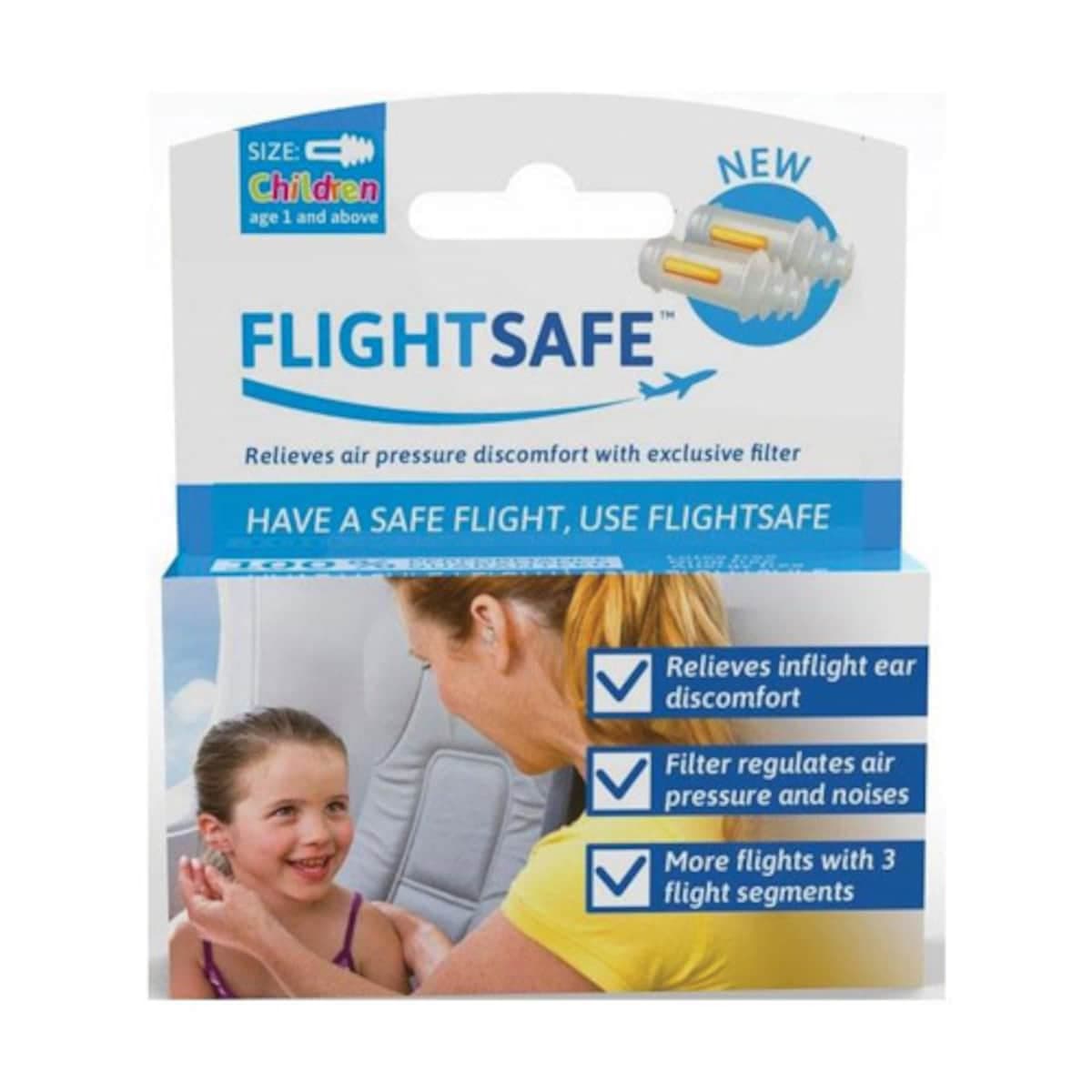 Flightsafe Children Ear Plugs 1 Pair