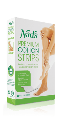 Nads Premium Washable & Reusable Cotton Strips 20 Pack