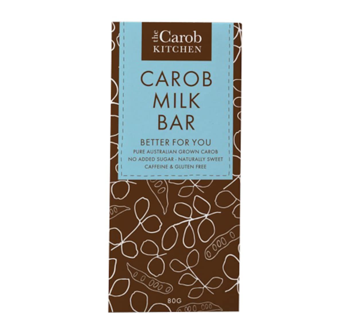 The Carob Kitchen Carob Milk Bar 80G