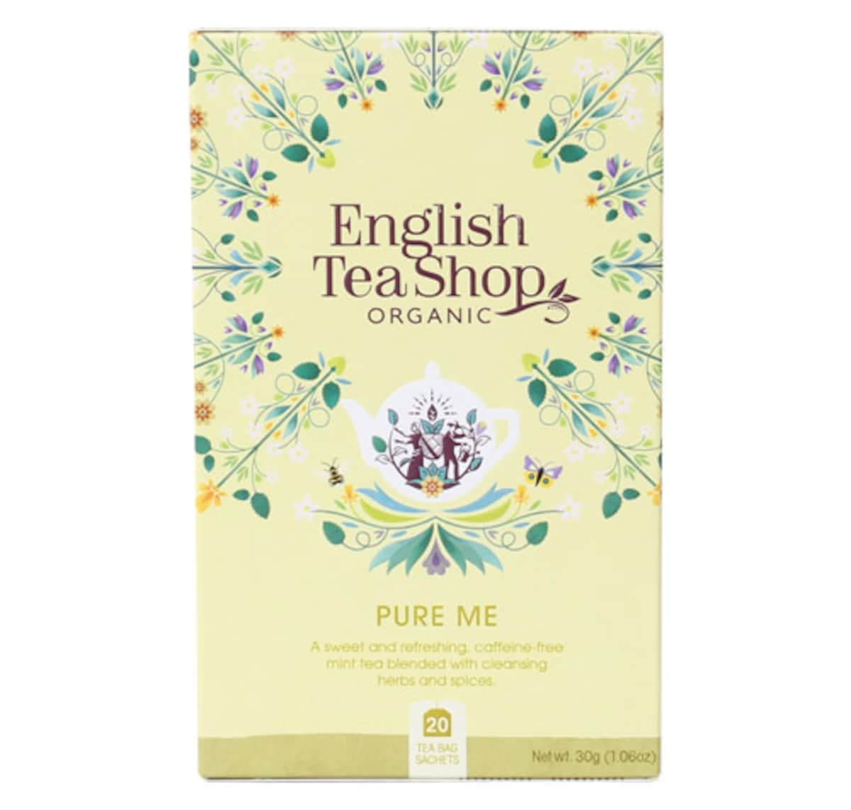 English Tea Shop Organic Wellness Tea Pure Me 20Pc