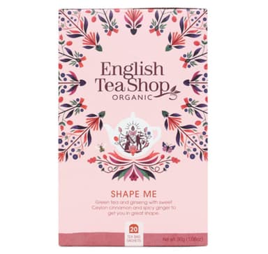 English Tea Shop Organic Wellness Tea Shape Me 20 Teabags