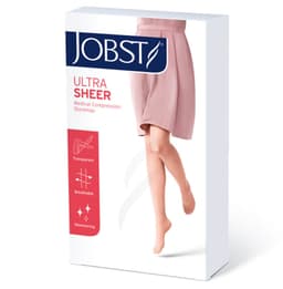 Jobst Ultrasheer Compression Stockings Knee High 15-20 Mmhg Natural L