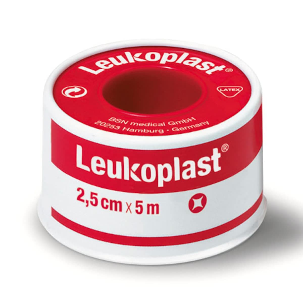 Leukoplast Standard Rigid Tape Tan 2.5Cm X 5M 1 Roll