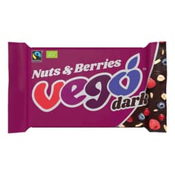 Vego Dark Chocolate Bar 85G