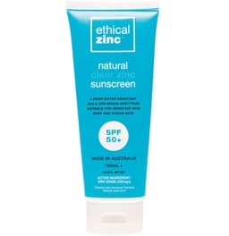 Ethical Zinc Natural Clear Zinc Sunscreen Spf50 100Ml