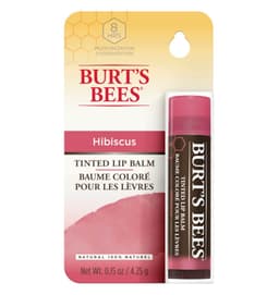 Burts Bees Tinted Lip Balm Hibiscus 4.25G