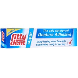 Fittydent Super Adhesive For Dentures Tube 40G