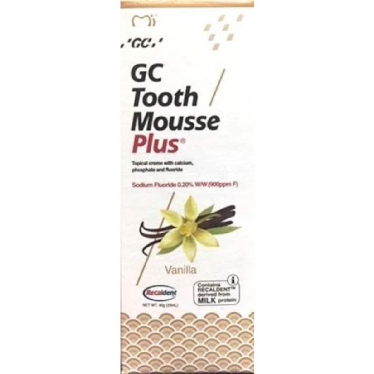 Gc Tooth Mousse Plus Vanilla Flavour 40G