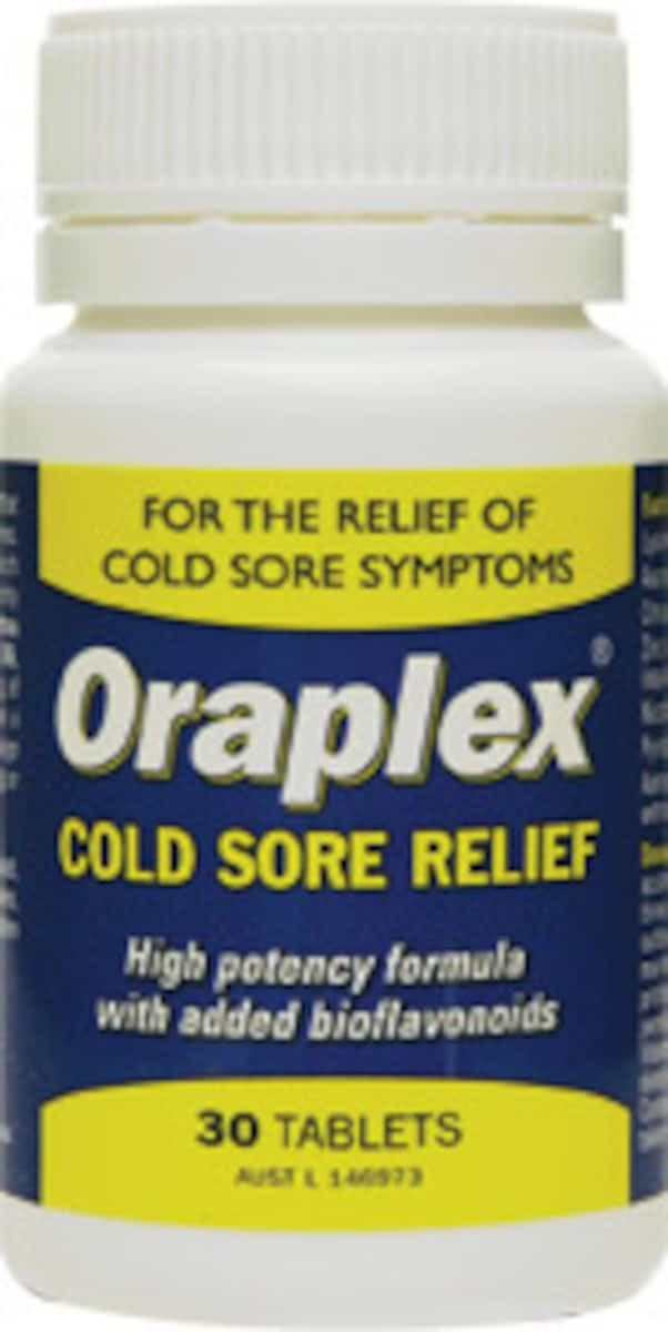 Thumbnail Oraplex Cold Sore Relief 30 Tablets