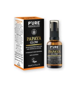 P'Ure Papayacare Papaya Glow Face Oil 20Ml