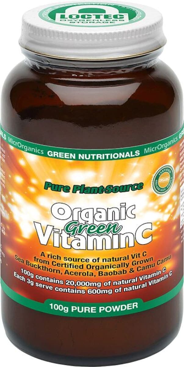 Thumbnail Green Nutritionals Pure Plant Source Organic Green Vitamin C 100G