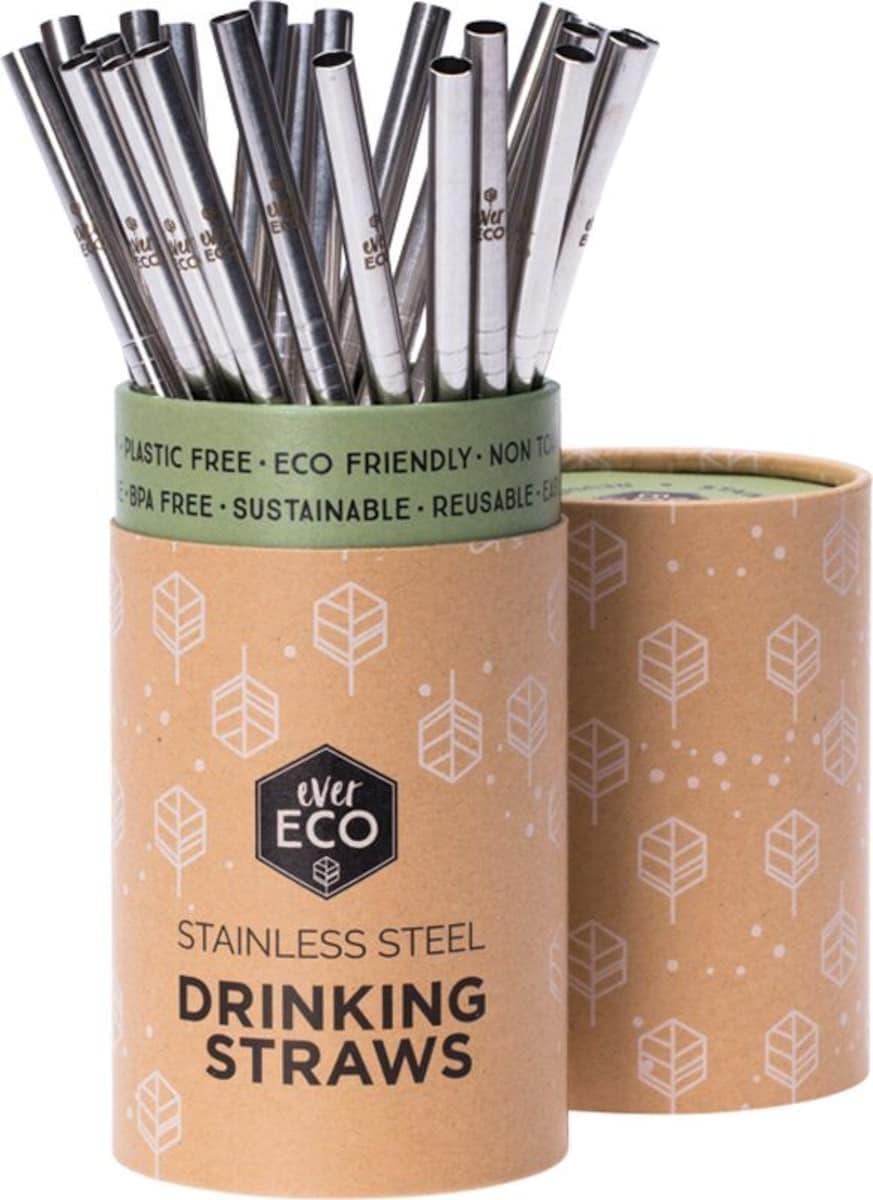 Thumbnail Ever Eco Stainless Streel Straight Straw Single