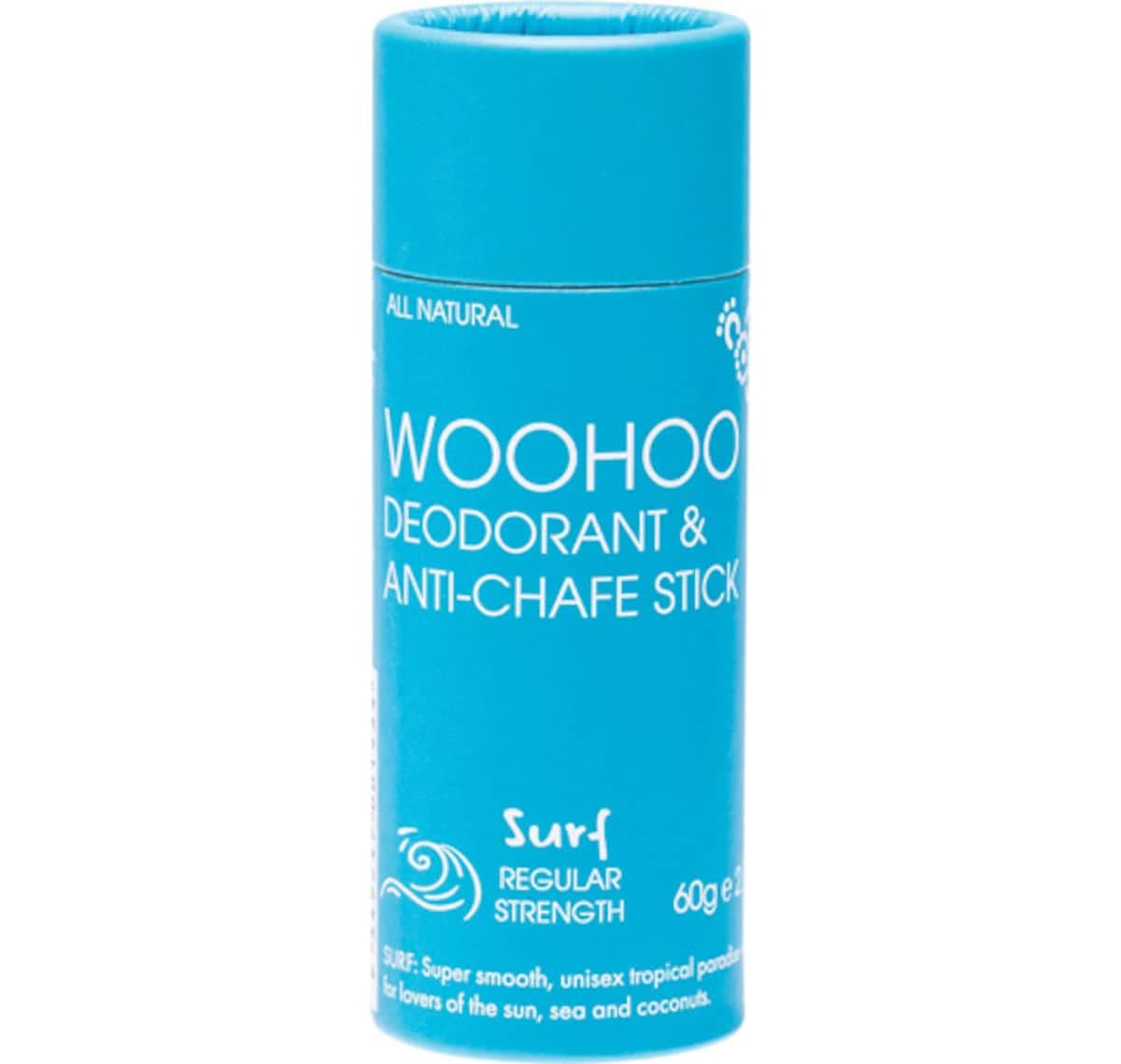 Woohoo Body Deodorant & Anti-Chafe Stick Surf 60G